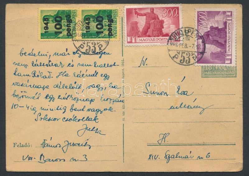 Lot 785 - Hungary Hungarian covers at a very low starting price - Darabanth Co Ltd Online auction of stamps, postcards and other collectibles #286 Lot 785 - Hungary Hungarian covers at a very low starting price - Darabanth Co Ltd Online auction of stamps, postcards and other collectibles #286