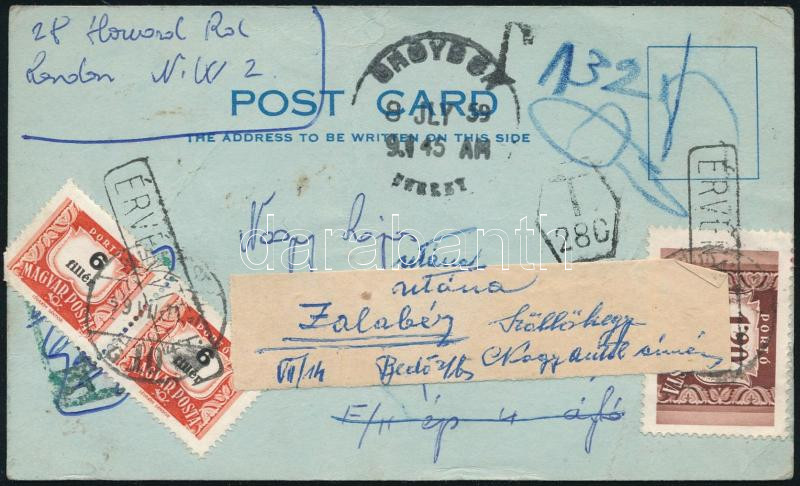 Lot 1240 - Hungary Hungarian covers at a very low starting price - Darabanth Co Ltd Online auction of stamps, postcards and other collectibles #287 Lot 1240 - Hungary Hungarian covers at a very low starting price - Darabanth Co Ltd Online auction of stamps, postcards and other collectibles #287