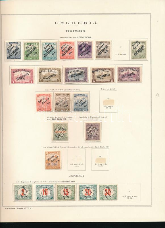 Lot 240 - Hungary Unexplored occupation material by pages -  Darabanth Co Ltd Online auction of stamps, postcards and other collectibles #287 