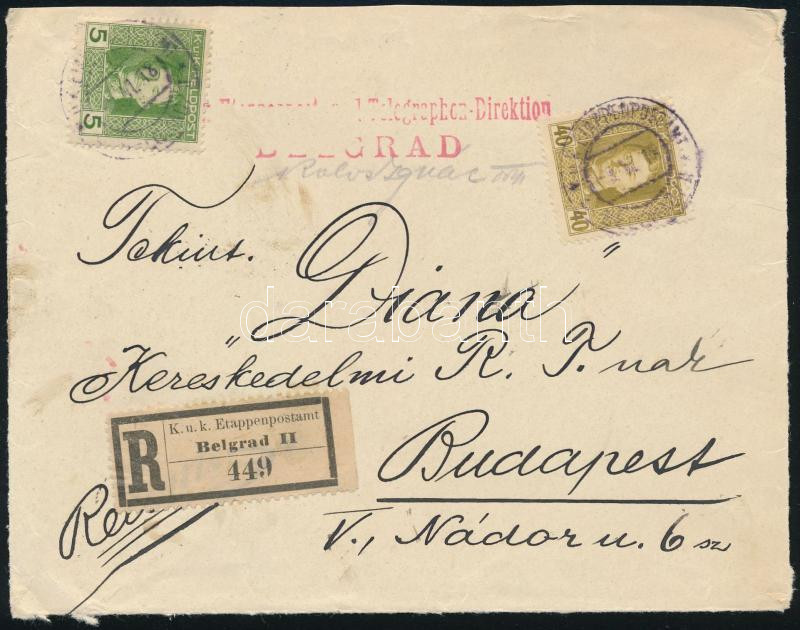 Lot 730 - Hungary Hungarian covers at a very low starting price -  Darabanth Co Ltd Online auction of stamps, postcards and other collectibles #287 