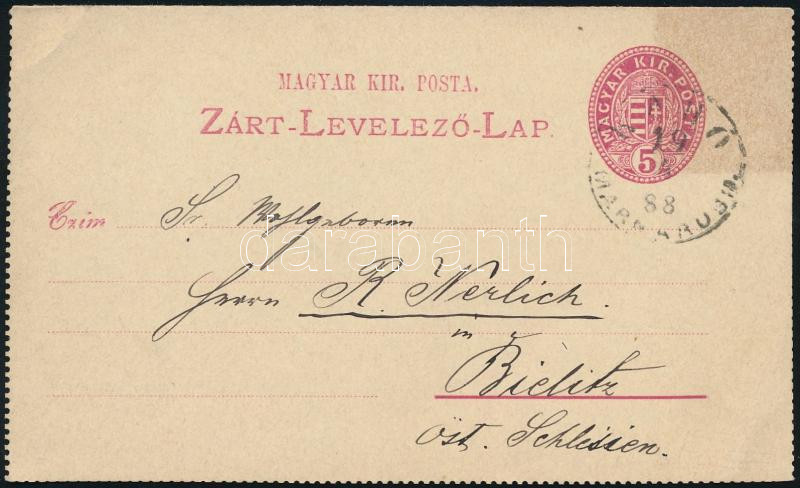 Lot 419 - Hungary Hungarian covers at a very low starting price - Darabanth Co Ltd Online auction of stamps, postcards and other collectibles #287 Lot 419 - Hungary Hungarian covers at a very low starting price - Darabanth Co Ltd Online auction of stamps, postcards and other collectibles #287