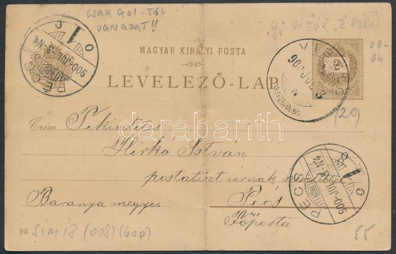 Lot 524 - Hungary Hungarian covers at a very low starting price -  Darabanth Co Ltd Online auction of stamps, postcards and other collectibles #287 