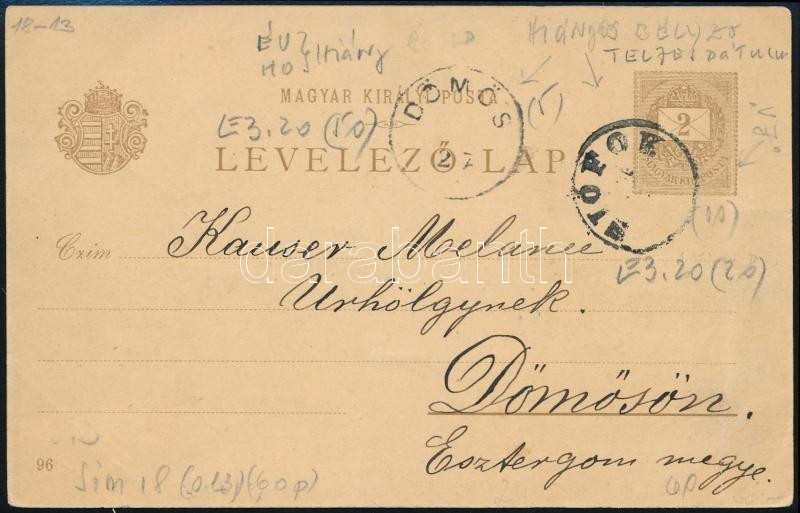 Lot 496 - Hungary Hungarian covers at a very low starting price -  Darabanth Co Ltd Online auction of stamps, postcards and other collectibles #287 