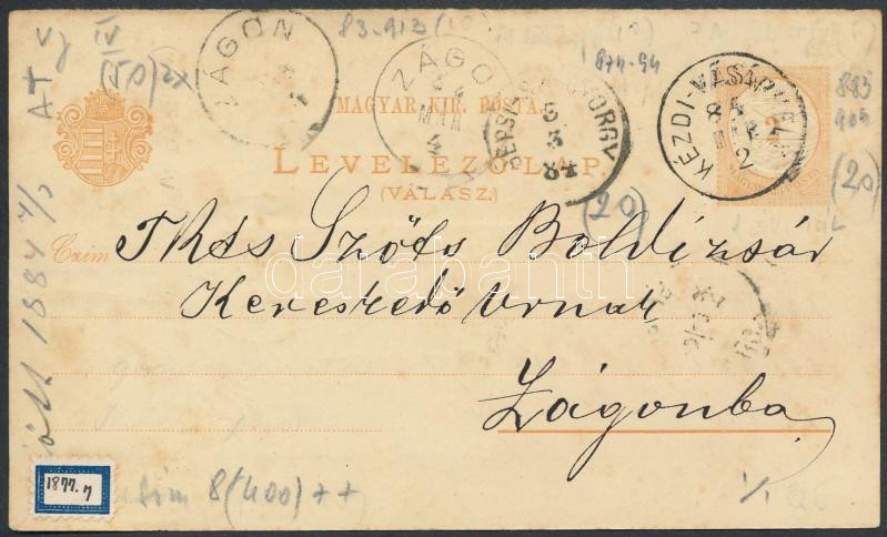 Lot 396 - Hungary Hungarian covers at a very low starting price - Darabanth Co Ltd Online auction of stamps, postcards and other collectibles #287 Lot 396 - Hungary Hungarian covers at a very low starting price - Darabanth Co Ltd Online auction of stamps, postcards and other collectibles #287