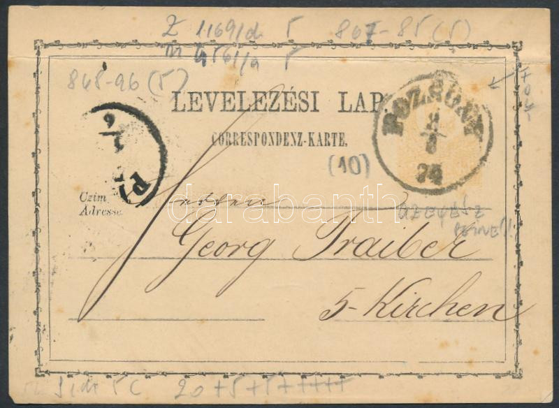 Lot 345 - Hungary Hungarian covers at a very low starting price -  Darabanth Co Ltd Online auction of stamps, postcards and other collectibles #287 