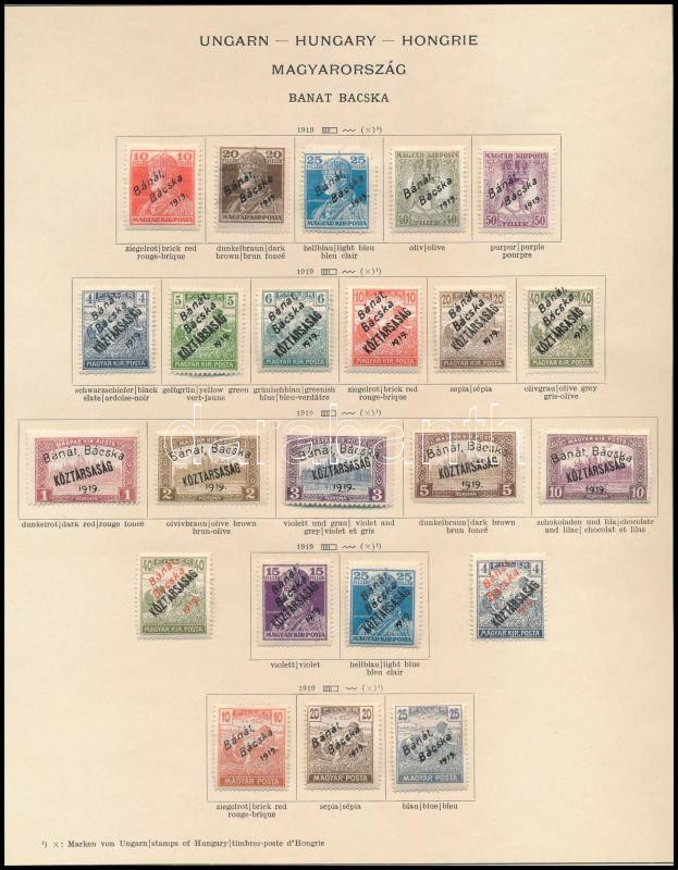 Lot 208 - Hungary Unexplored occupation material by pages -  Darabanth Co Ltd Online auction of stamps, postcards and other collectibles #287 