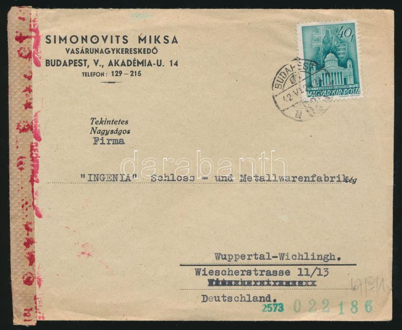 Lot 1086 - Hungary Hungarian covers at a very low starting price - Darabanth Co Ltd Online auction of stamps, postcards and other collectibles #287 Lot 1086 - Hungary Hungarian covers at a very low starting price - Darabanth Co Ltd Online auction of stamps, postcards and other collectibles #287