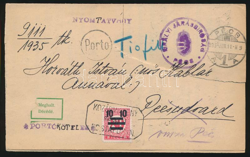 Lot 983 - Hungary Hungarian covers at a very low starting price - Darabanth Co Ltd Online auction of stamps, postcards and other collectibles #287 Lot 983 - Hungary Hungarian covers at a very low starting price - Darabanth Co Ltd Online auction of stamps, postcards and other collectibles #287