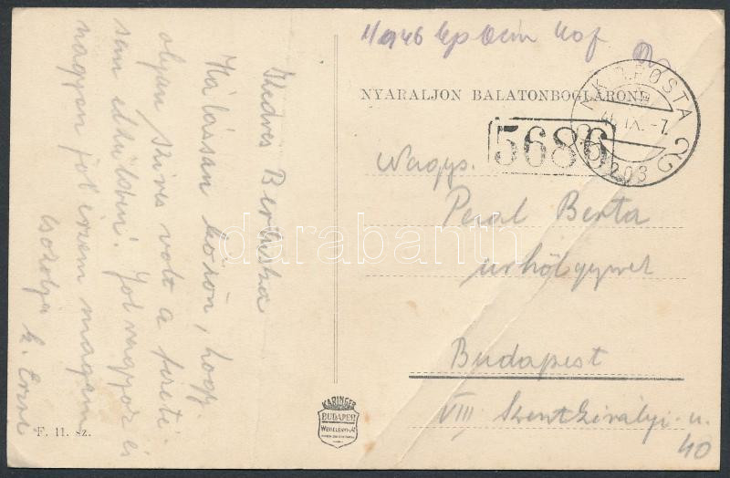 Lot 1126 - Hungary Hungarian covers at a very low starting price - Darabanth Co Ltd Online auction of stamps, postcards and other collectibles #287 Lot 1126 - Hungary Hungarian covers at a very low starting price - Darabanth Co Ltd Online auction of stamps, postcards and other collectibles #287