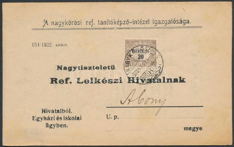 Lot 855 - Hungary Hungarian covers at a very low starting price - Darabanth Co Ltd Online auction of stamps, postcards and other collectibles #287 Lot 855 - Hungary Hungarian covers at a very low starting price - Darabanth Co Ltd Online auction of stamps, postcards and other collectibles #287