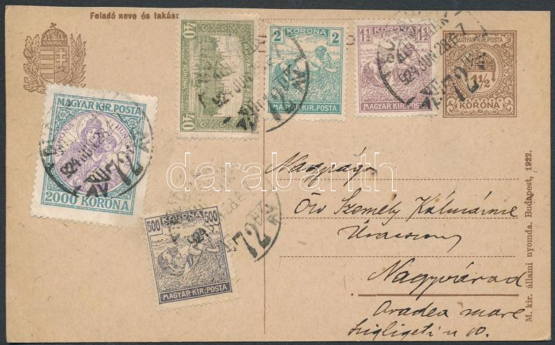 Lot 893 - Hungary Hungarian covers at a very low starting price -  Darabanth Co Ltd Online auction of stamps, postcards and other collectibles #287 