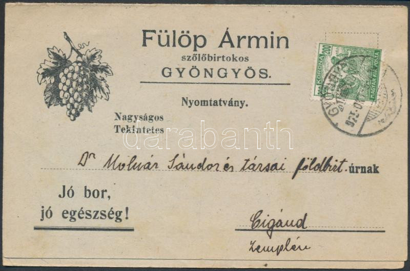 Lot 917 - Hungary Hungarian covers at a very low starting price - Darabanth Co Ltd Online auction of stamps, postcards and other collectibles #287 Lot 917 - Hungary Hungarian covers at a very low starting price - Darabanth Co Ltd Online auction of stamps, postcards and other collectibles #287