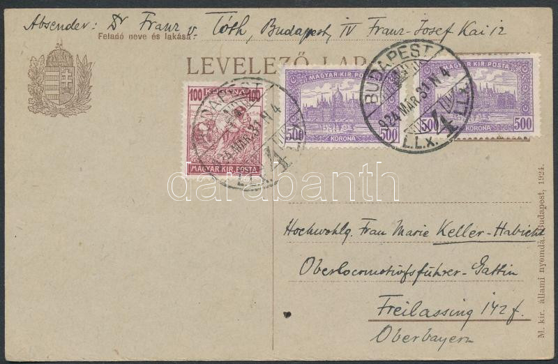 Lot 892 - Hungary Hungarian covers at a very low starting price -  Darabanth Co Ltd Online auction of stamps, postcards and other collectibles #287 