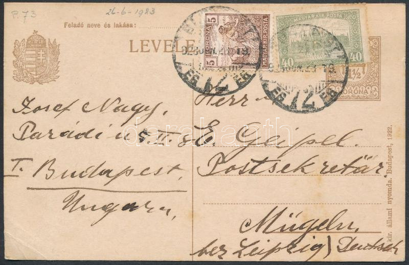 Lot 871 - Hungary Hungarian covers at a very low starting price - Darabanth Co Ltd Online auction of stamps, postcards and other collectibles #287 Lot 871 - Hungary Hungarian covers at a very low starting price - Darabanth Co Ltd Online auction of stamps, postcards and other collectibles #287