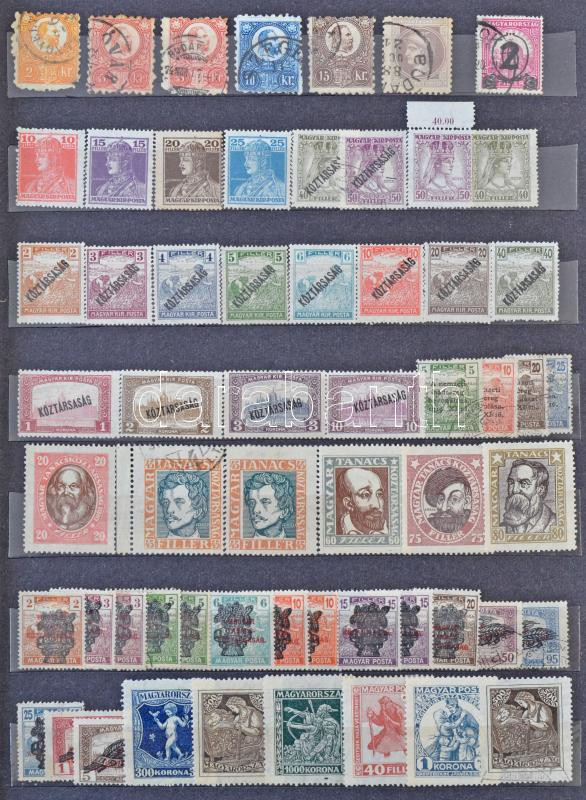 Lot 1270 - Hungary hungarian lots and collections at a very low start price -  Darabanth Co Ltd Online auction of stamps, postcards and other collectibles #287 