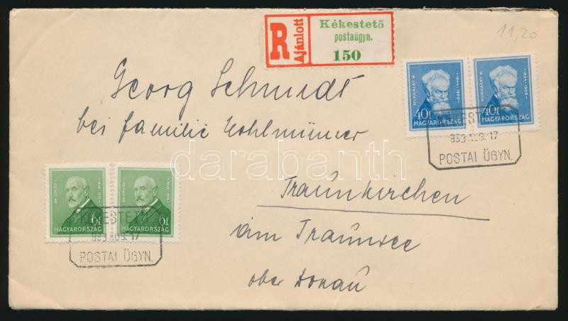 Lot 1019 - Hungary Hungarian covers at a very low starting price - Darabanth Co Ltd Online auction of stamps, postcards and other collectibles #287 Lot 1019 - Hungary Hungarian covers at a very low starting price - Darabanth Co Ltd Online auction of stamps, postcards and other collectibles #287