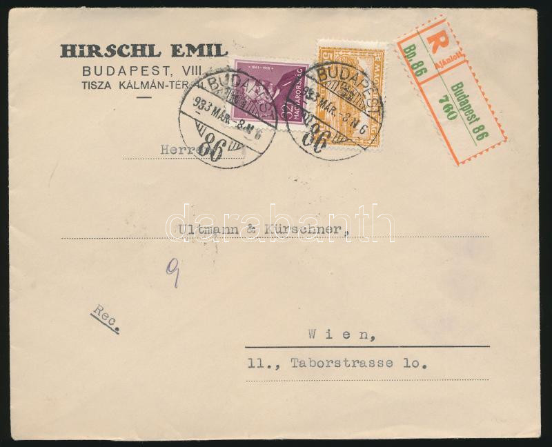 Lot 974 - Hungary Hungarian covers at a very low starting price - Darabanth Co Ltd Online auction of stamps, postcards and other collectibles #287 Lot 974 - Hungary Hungarian covers at a very low starting price - Darabanth Co Ltd Online auction of stamps, postcards and other collectibles #287