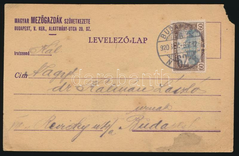 Lot 790 - Hungary Hungarian covers at a very low starting price - Darabanth Co Ltd Online auction of stamps, postcards and other collectibles #287 Lot 790 - Hungary Hungarian covers at a very low starting price - Darabanth Co Ltd Online auction of stamps, postcards and other collectibles #287