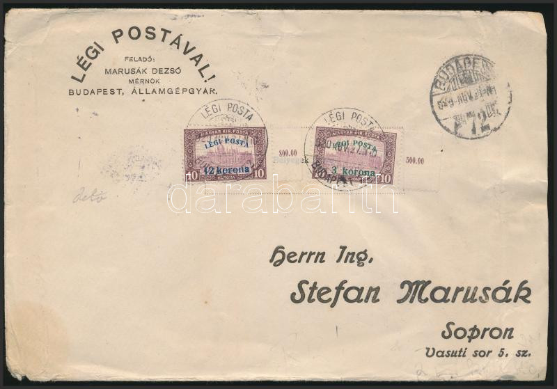 Lot 798 - Hungary Hungarian covers at a very low starting price - Darabanth Co Ltd Online auction of stamps, postcards and other collectibles #287 Lot 798 - Hungary Hungarian covers at a very low starting price - Darabanth Co Ltd Online auction of stamps, postcards and other collectibles #287