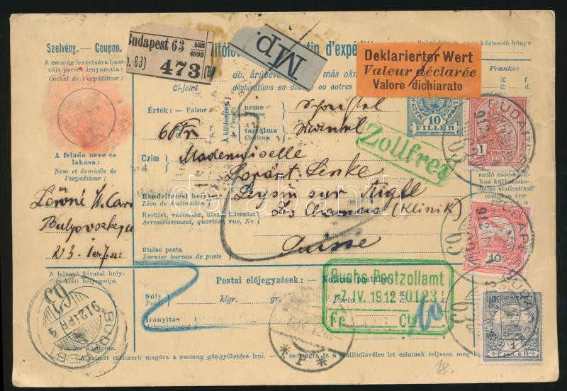 Lot 606 - Hungary Hungarian covers at a very low starting price -  Darabanth Co Ltd Online auction of stamps, postcards and other collectibles #287 