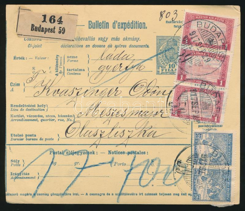 Lot 722 - Hungary Hungarian covers at a very low starting price -  Darabanth Co Ltd Online auction of stamps, postcards and other collectibles #287 