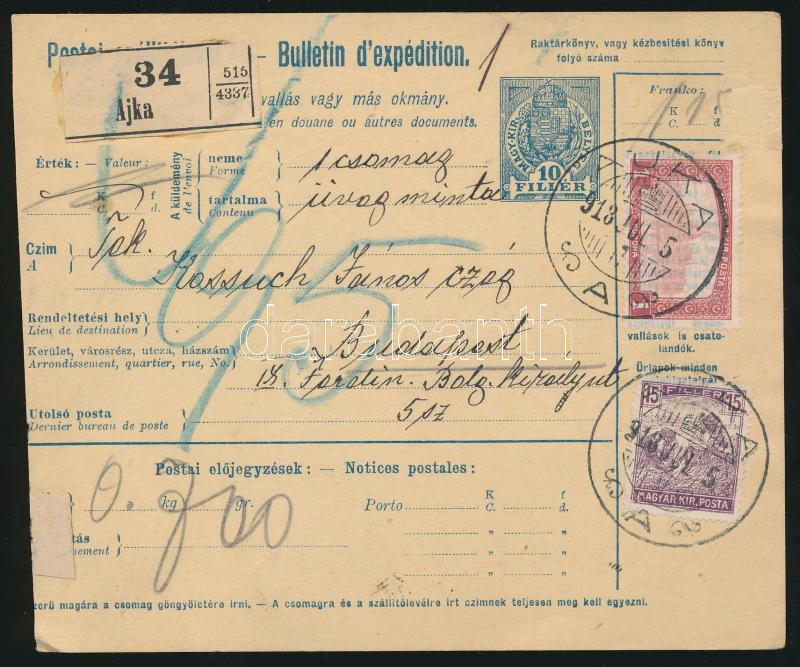 Lot 753 - Hungary Hungarian covers at a very low starting price -  Darabanth Co Ltd Online auction of stamps, postcards and other collectibles #287 