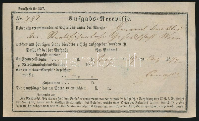 Lot 314 - Hungary Hungarian covers at a very low starting price -  Darabanth Co Ltd Online auction of stamps, postcards and other collectibles #287 