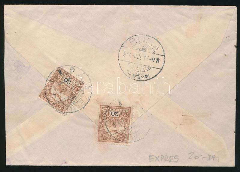 Lot 622 - Hungary Hungarian covers at a very low starting price -  Darabanth Co Ltd Online auction of stamps, postcards and other collectibles #287 