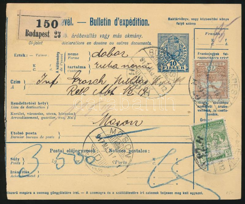 Lot 708 - Hungary Hungarian covers at a very low starting price -  Darabanth Co Ltd Online auction of stamps, postcards and other collectibles #287 