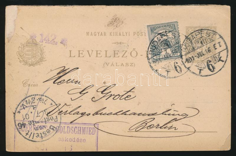 Lot 542 - Hungary Hungarian covers at a very low starting price -  Darabanth Co Ltd Online auction of stamps, postcards and other collectibles #287 