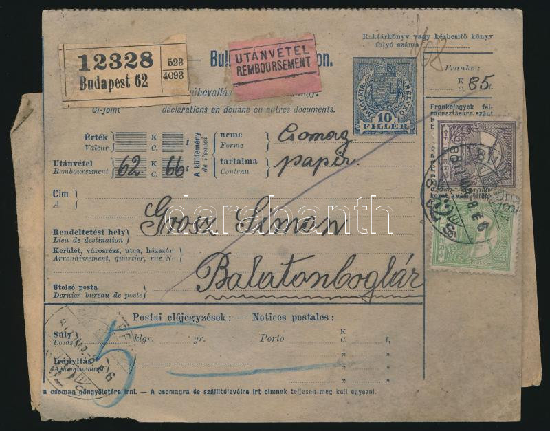 Lot 707 - Hungary Hungarian covers at a very low starting price -  Darabanth Co Ltd Online auction of stamps, postcards and other collectibles #287 
