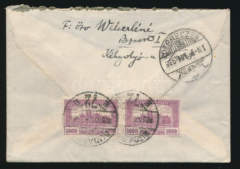 Lot 905 - Hungary Hungarian covers at a very low starting price - Darabanth Co Ltd Online auction of stamps, postcards and other collectibles #287 Lot 905 - Hungary Hungarian covers at a very low starting price - Darabanth Co Ltd Online auction of stamps, postcards and other collectibles #287
