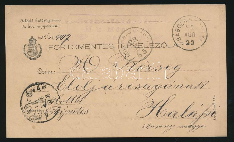 Lot 397 - Hungary Hungarian covers at a very low starting price - Darabanth Co Ltd Online auction of stamps, postcards and other collectibles #287 Lot 397 - Hungary Hungarian covers at a very low starting price - Darabanth Co Ltd Online auction of stamps, postcards and other collectibles #287