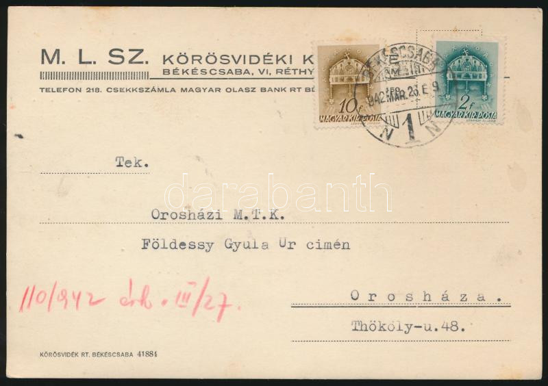 Lot 1075 - Hungary Hungarian covers at a very low starting price - Darabanth Co Ltd Online auction of stamps, postcards and other collectibles #287 Lot 1075 - Hungary Hungarian covers at a very low starting price - Darabanth Co Ltd Online auction of stamps, postcards and other collectibles #287