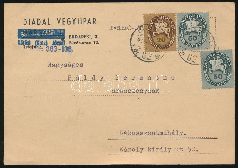 Lot 1133 - Hungary Hungarian covers at a very low starting price -  Darabanth Co Ltd Online auction of stamps, postcards and other collectibles #287 