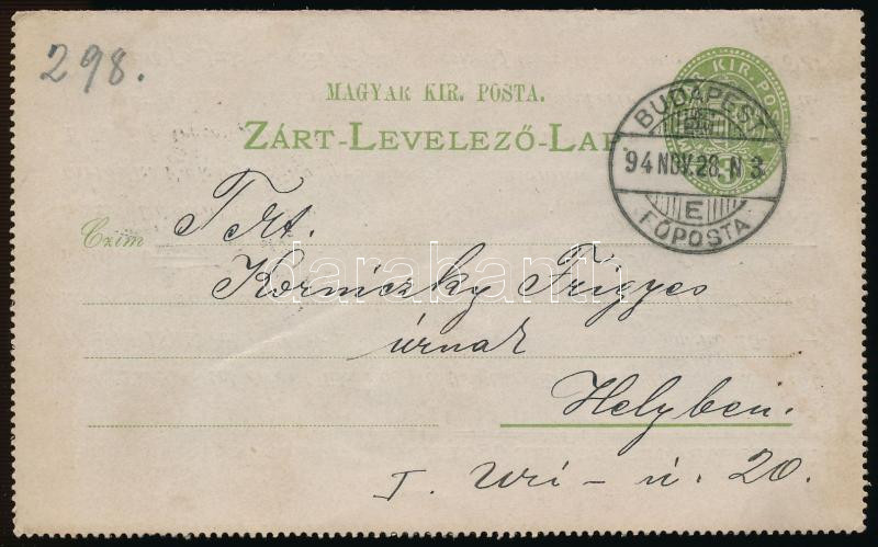 Lot 444 - Hungary Hungarian covers at a very low starting price -  Darabanth Co Ltd Online auction of stamps, postcards and other collectibles #287 