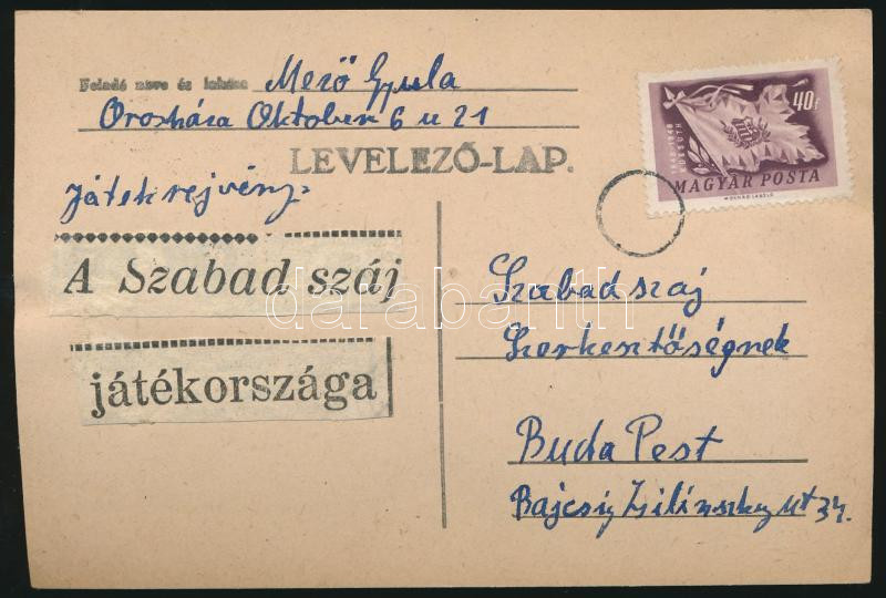 Lot 1160 - Hungary Hungarian covers at a very low starting price - Darabanth Co Ltd Online auction of stamps, postcards and other collectibles #287 Lot 1160 - Hungary Hungarian covers at a very low starting price - Darabanth Co Ltd Online auction of stamps, postcards and other collectibles #287