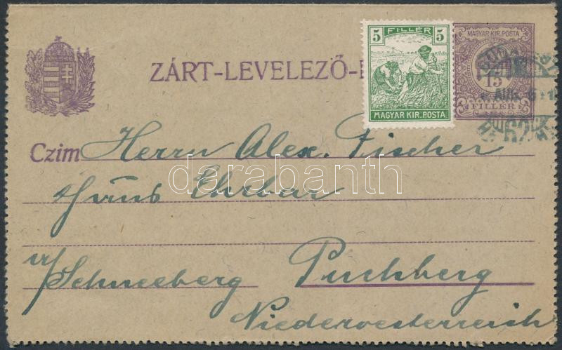 Lot 990 - Hungary Hungarian covers at a very low starting price - Darabanth Co Ltd Online auction of stamps, postcards and other collectibles #288 Lot 990 - Hungary Hungarian covers at a very low starting price - Darabanth Co Ltd Online auction of stamps, postcards and other collectibles #288