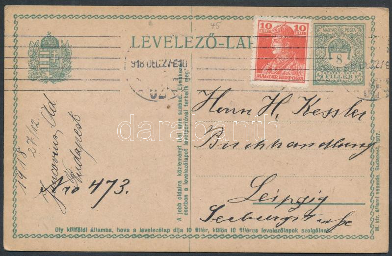 Lot 994 - Hungary Hungarian covers at a very low starting price - Darabanth Co Ltd Online auction of stamps, postcards and other collectibles #288 Lot 994 - Hungary Hungarian covers at a very low starting price - Darabanth Co Ltd Online auction of stamps, postcards and other collectibles #288