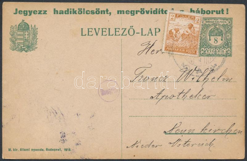 Lot 988 - Hungary Hungarian covers at a very low starting price - Darabanth Co Ltd Online auction of stamps, postcards and other collectibles #288 Lot 988 - Hungary Hungarian covers at a very low starting price - Darabanth Co Ltd Online auction of stamps, postcards and other collectibles #288