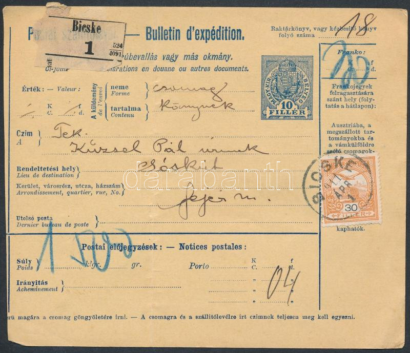 Lot 641 - Hungary Hungarian covers at a very low starting price -  Darabanth Co Ltd Online auction of stamps, postcards and other collectibles #288 