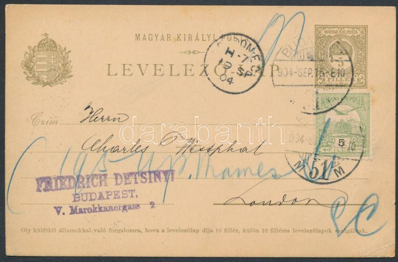 Lot 581 - Hungary Hungarian covers at a very low starting price -  Darabanth Co Ltd Online auction of stamps, postcards and other collectibles #288 
