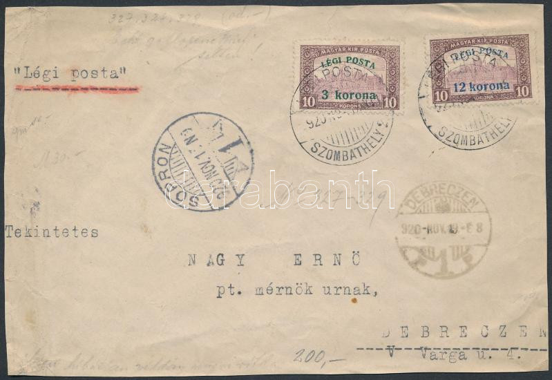 Lot 1068 - Hungary Hungarian covers at a very low starting price - Darabanth Co Ltd Online auction of stamps, postcards and other collectibles #288 Lot 1068 - Hungary Hungarian covers at a very low starting price - Darabanth Co Ltd Online auction of stamps, postcards and other collectibles #288