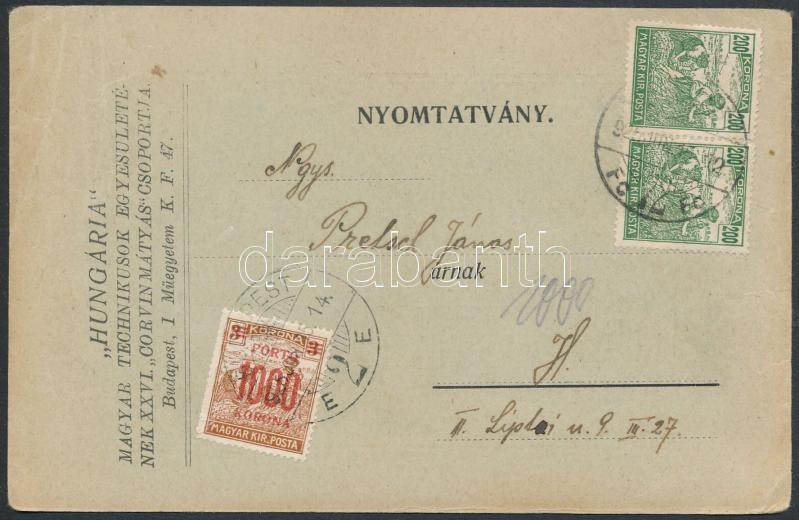 Lot 1184 - Hungary Hungarian covers at a very low starting price -  Darabanth Co Ltd Online auction of stamps, postcards and other collectibles #288 