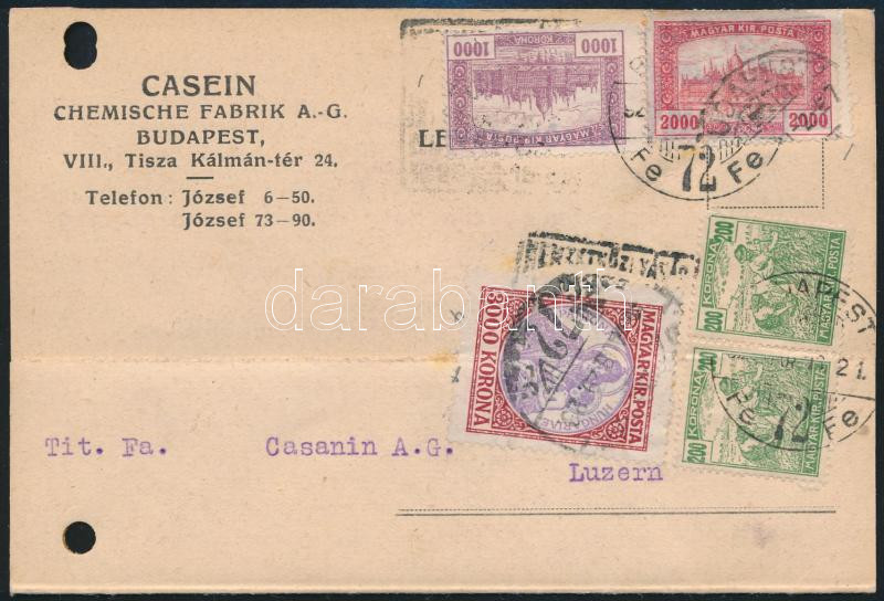 Lot 1194 - Hungary Hungarian covers at a very low starting price -  Darabanth Co Ltd Online auction of stamps, postcards and other collectibles #288 