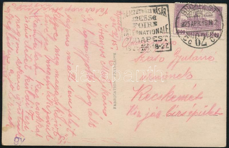 Lot 1193 - Hungary Hungarian covers at a very low starting price -  Darabanth Co Ltd Online auction of stamps, postcards and other collectibles #288 