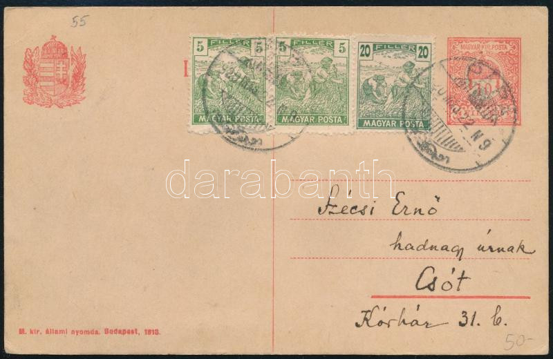 Lot 1078 - Hungary Hungarian covers at a very low starting price - Darabanth Co Ltd Online auction of stamps, postcards and other collectibles #288 Lot 1078 - Hungary Hungarian covers at a very low starting price - Darabanth Co Ltd Online auction of stamps, postcards and other collectibles #288