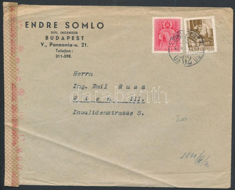 Lot 1361 - Hungary Hungarian covers at a very low starting price -  Darabanth Co Ltd Online auction of stamps, postcards and other collectibles #288 