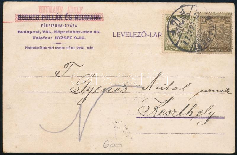 Lot 1100 - Hungary Hungarian covers at a very low starting price - Darabanth Co Ltd Online auction of stamps, postcards and other collectibles #288 Lot 1100 - Hungary Hungarian covers at a very low starting price - Darabanth Co Ltd Online auction of stamps, postcards and other collectibles #288
