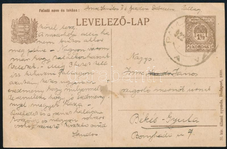 Lot 1127 - Hungary Hungarian covers at a very low starting price - Darabanth Co Ltd Online auction of stamps, postcards and other collectibles #288 Lot 1127 - Hungary Hungarian covers at a very low starting price - Darabanth Co Ltd Online auction of stamps, postcards and other collectibles #288